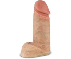 29 cm aukščiausios kokybės tikros odos dildo, modelis 1 (11"), minkštas, Silexd