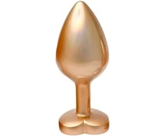 Dream Toys Blizgantis Love Pearl auksinis kištukas Analinis kištukas M