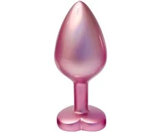 Dream Toys Blizgantis Love Pearl Rožinė Plug Analinis kištukas M