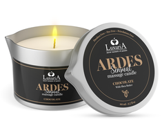 Intimateline Luxuria Massage Candle Chocolate Aroma Sviestmedžių aliejumi 80g