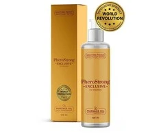 Masažo aliejus PheroStrong Exclusive For Women, su feromonais, 100 ml
