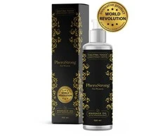 PHEROSTRONG - MASAŽINIS ALIEJUS MOTERIAMS 100 ML