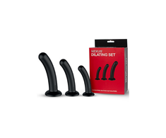 Nexus Dilator Set Silicone Intimate Training Kit Juodas (S/M/L)