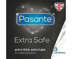 Pasante Healthcare Papildomi prezervatyvai, 3 vnt., vidiniai