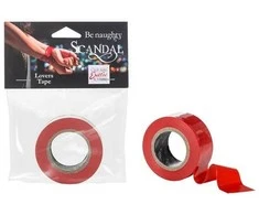 Calexotics Wiązania-SCANDAL LOVERS TAPE Raudonas
