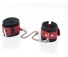 Whips Antrankiai - Raudon's Crazy Horse Cuffs, Maži