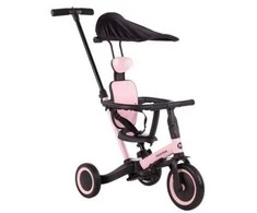 Balansinis dviratukas/triratukas Moovkee Mike Pro, Sweet pink