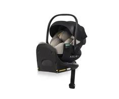 Pasisukanti, gulima autokėdutė su isofix baze Easy go Buz Pro Xtd I-size 0-13, Taupe