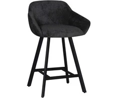 Pusbario kėdė Mey / Eden 20 (Stool 65), Tamsiai pilka