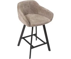 Pusbario kėdė Mey / Eden 7 (Stool 65), Rusva