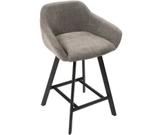 Pusbario kėdė Mey / Odessa 620 (Stool 65), Tamsiai pilka
