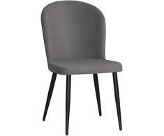 Valgomojo kėdė Barka/Anka 05-Conic KD, Pilka