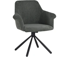 Valgomojo kėdė Pari/Odessa 450-Swivel Conic KD, Samanų žalia