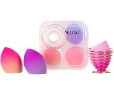 Beauty Maišytuvas makiažo kempinėlių rinkinys 3vnt. + BLING stovai