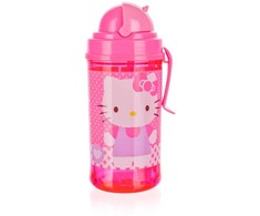 Gertuvė BANQUET Buteliukas 350ml Hello Kitty Rožinė