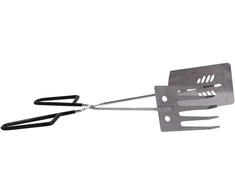 Chromuotos BBQ žnyplės 38cm