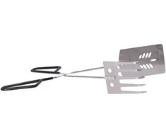 Chromuotos BBQ žnyplės 38cm
