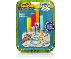 „Crayola“: „Color Pop“ - 4 sausų -erazės mini žymeklių rinkinys