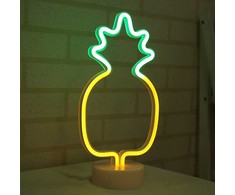 LED Neon Dekoratyvinė Lempa - Ananasas