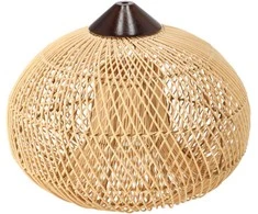 Pakabinamas šviestuvas Dekoratyvinė Rataninė Pakabinama Lempa 40 cm - Natūrali Spalva