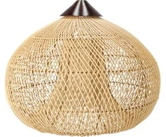 Pakabinamas šviestuvas Dekoratyvinė Rotango Pakabinama Lempa 50 cm (Natūralios Spalvos)
