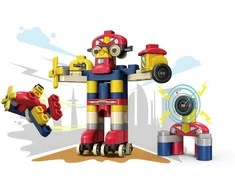„Pasidaryk pats“ robotas - blokų mokslo, švietimo rinkinys