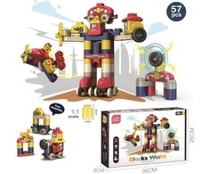 „Pasidaryk pats“ robotas - blokų mokslo, švietimo rinkinys
