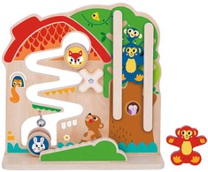Tooky Toy Medinė Edukacinė Žaislas su Karoliukais