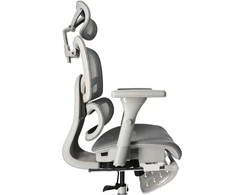 Ergonominė reguliuojama tinklinė kėdė - Pilka