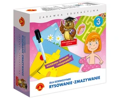 Alexander Edukacinis žaidimas Aleksandras - „Owl Wise Head“ - mergaitėms - Rašymas 3 apkabinkite 3