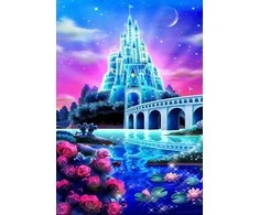 Mozaika Diamentinė 5D - Vaiduoklių Pilis 40x50 cm