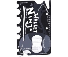 Wallet Ninja Universalus Multitool 18w1 Kortelė