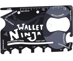 Wallet Ninja Universalus Multitool 18w1 Kortelė