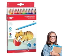 Free Easy MP spalvoti pieštukai 18 vnt.