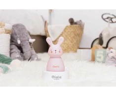 Olala Boutique Olala LED naktinė lempa - Kiškis Charly, rožinė
