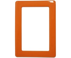 Nuotraukų rėmelis Magnetinis savęs pritvirtintas rėmo dydis 13x8,1 cm - oranžinis