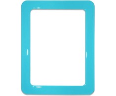 Nuotraukų rėmelis Magnetinis savęs pritvirtintas rėmo dydis 16,0x11,8 cm - šviesiai mėlyna spalva