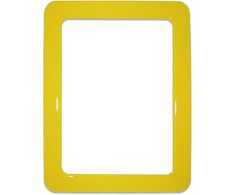 Nuotraukų rėmelis Magnetinis savęs pritvirtintas rėmo dydis 16,0x11,8 cm - geltona