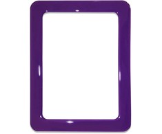 Nuotraukų rėmelis Magnetinis savęs - pritvirtinantis rėmo dydis 16,0x11,8 cm - violetinė