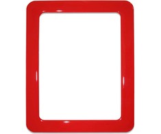 Nuotraukų rėmelis Magnetinis savęs pritvirtintas rėmo dydis 19,0 x 23,8 cm - raudona