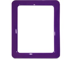Nuotraukų rėmelis Magnetinis savęs - pritvirtinantis rėmo dydis 19,0 x 23,8 cm - violetinė