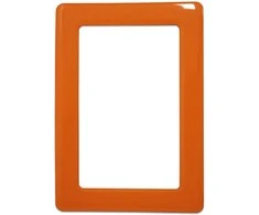 Nuotraukų rėmelis Magnetinis savęs - pritvirtinantis rėmo dydis 12,3x8,1 cm - oranžinis