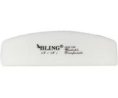 BLING Mini nagų poliravimo įrankis 100/180 Puslankis