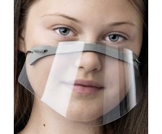 Mini nosis ir lūpos - pilka