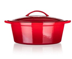 Banquet Ketaus kepimo indas banketas, KIETAS, DIDELIS, 6,7 l dujinė indukcinė orkaitė