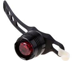 Bez Marki Nustatykite dviračio žibintuvėlį su USB + raudonos lydinio lempute