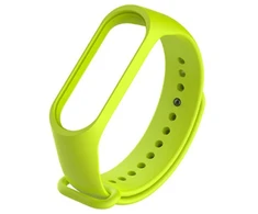 Xiaomi Mi Band 3/4 silikoninis dirželis - citrininis