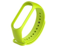 Xiaomi Mi Band 5/6 silikoninis dirželis - limonkynas