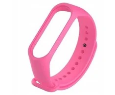 Xiaomi Silikoninis dirželis Mi Band 5/6 - Rožinis