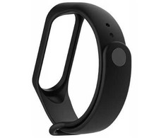 Xiaomi Silikoninis dirželis Mi Band 5/6 - Juodas